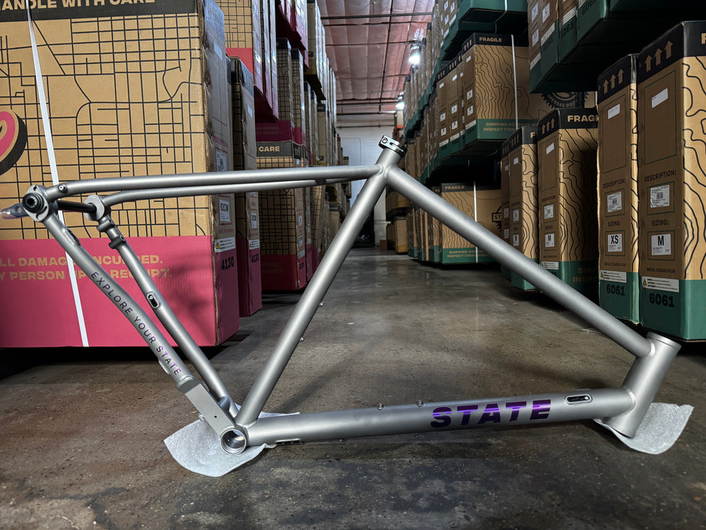 #1213 - Titanium All-Road Frame | Size Medium (Excellent Condition)