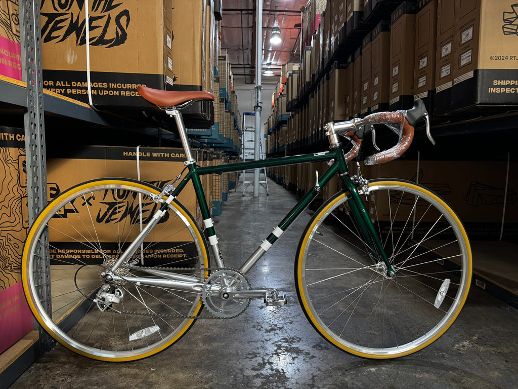 #1240 - 4130 Road 8-Speed | Hunter Green (Size 49cm, Very Good Condition)