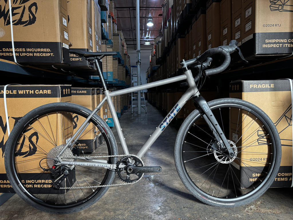 #1248 - Titanium All-Road w/ Upgrades / 700c (Size Medium - 52cm, Like-New / Pre-Production Sample)